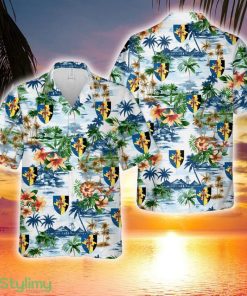 Royal Danish Army Command Support Regiment (Føringsstøtteregimentet ) Hawaiian Shirt - Royal Danish Army Command Support Regiment (Føringsstøtteregimentet ) Hawaiian Shirt