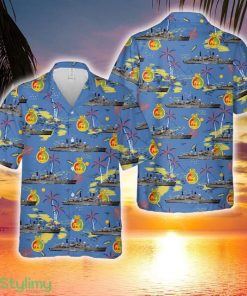 Royal Navy HMS Coventry (D118) Hawaiian Shirt - Royal Navy HMS Coventry (D118) Hawaiian Shirt
