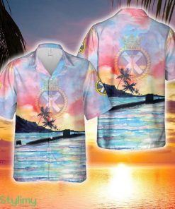 Royal Navy Trafalgar-class submarine HMS Talent (S92) Hawaiian Shirt - Royal Navy Trafalgar-class submarine HMS Talent (S92) Hawaiian Shirt