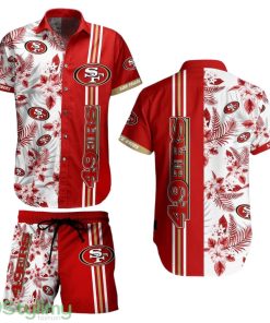San Francisco 49ers NFL Aloha 3D Hawaiian Shirt Tropical Pattern Summer Shirt Style New Gift For Best Fan Product Photo 1