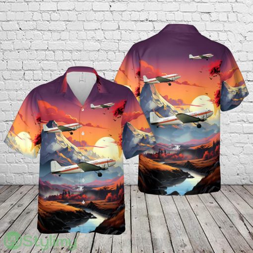 Shawnee Airlines Douglas C-53D Skytrooper (DC-3A) 3D Hawaiian Shirt Summer Trending Beach Gift