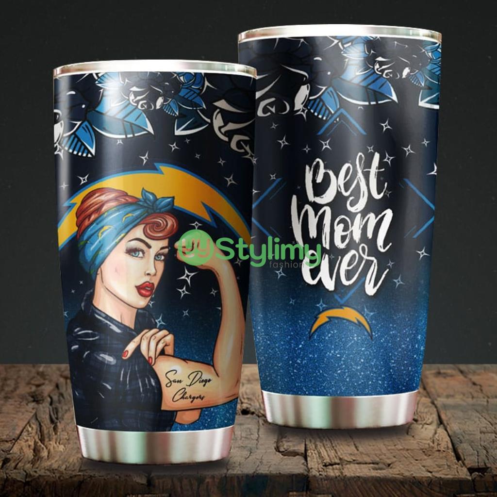 Strong Best Mom Ever San Diego Chargers NFL Beautiful Design Tumbler 2 Strong Best Mom Ever San Diego Chargers NFL Beautiful Design Tumbler Product Photo 1
