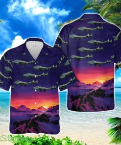 Swedish Air Force De Havilland DH-115 Vampire T11 Hawaiian Shirt Product Photo 1