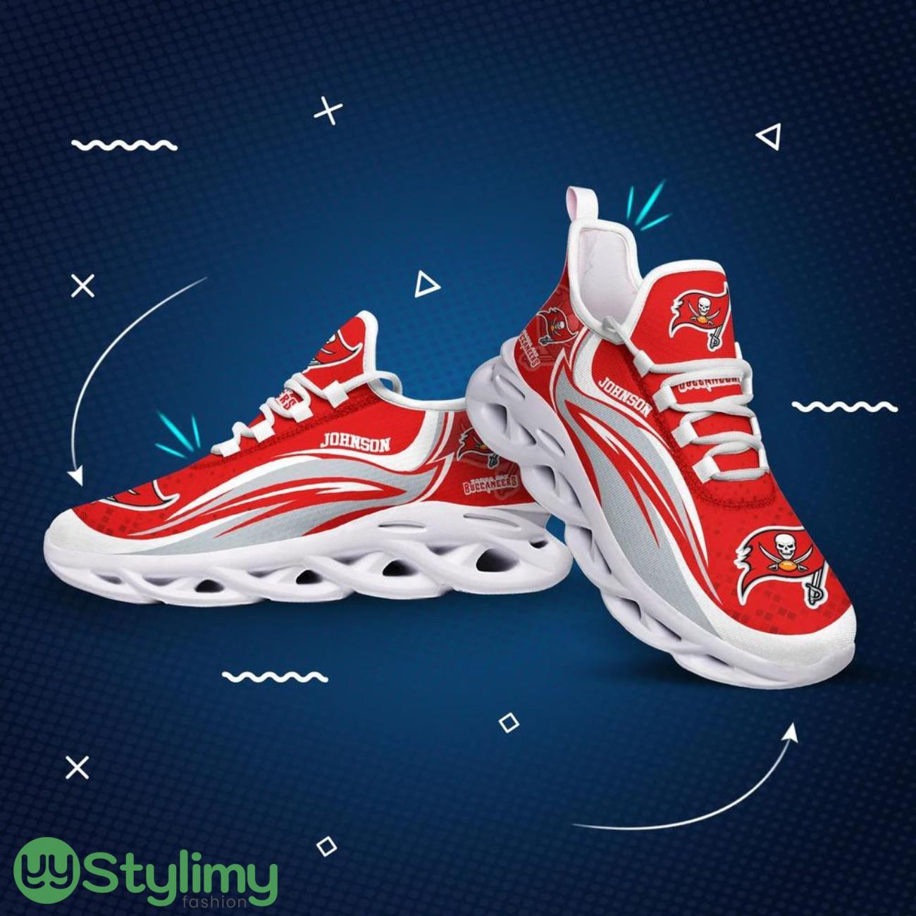 Tampa Bay Buccaneers NFL Max Soul Shoes Custom Name Sneakers Personalized Shoes For NFL Big Fans 2 Tampa Bay Buccaneers NFL Max Soul Shoes Custom Name Sneakers Personalized Shoes For NFL Big Fans Product Photo 2