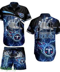 Tennessee Titans NFL 3D All Printed Aloha Hawaiian Shirt And Short Style Summer Product Photo 1