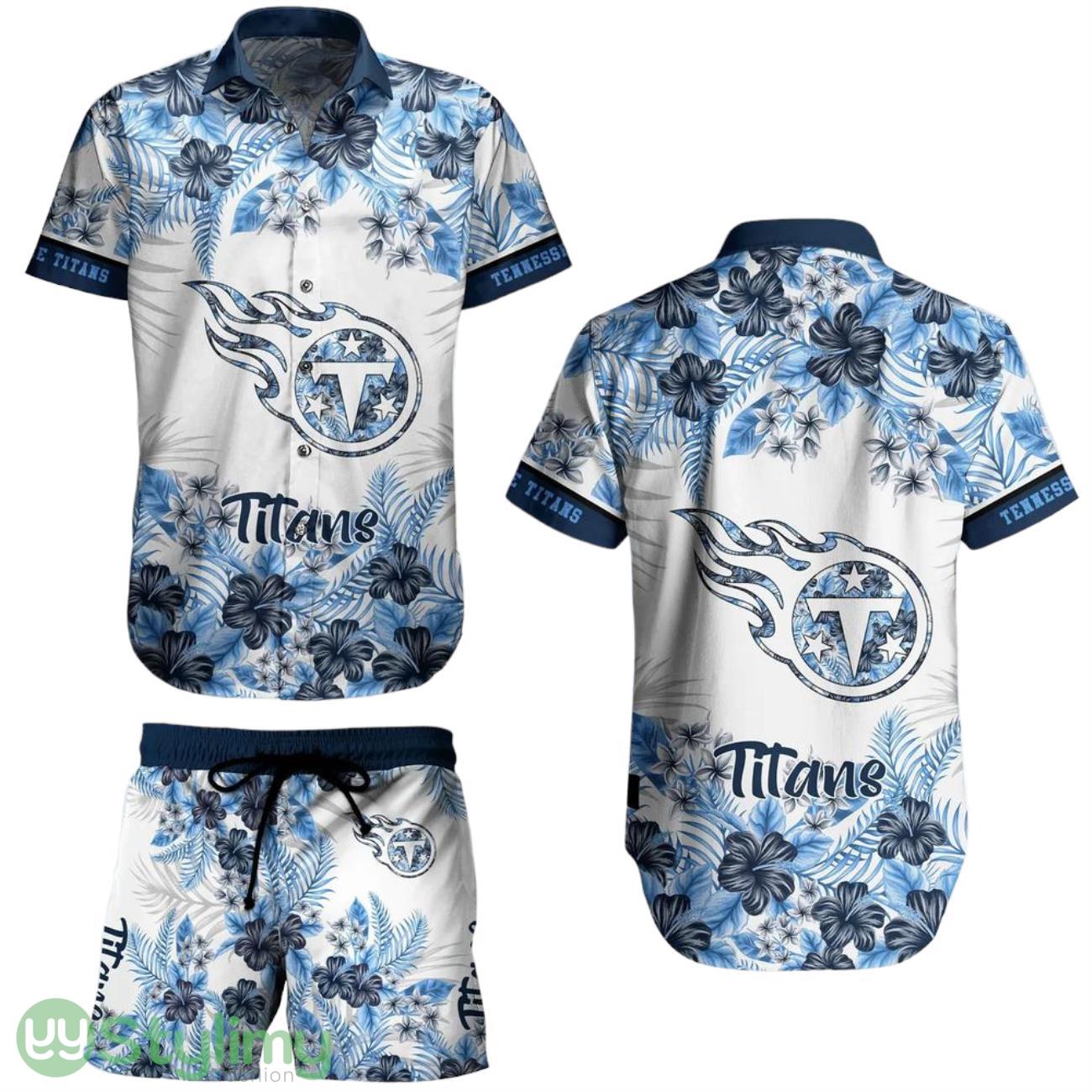 Tennessee Titans NFL 3D All Printed Aloha Hawaiian Shirt Graphic Flower Tropical Pattern Summer Shirt Style New Gift Best Fans 1 Tennessee Titans NFL 3D All Printed Aloha Hawaiian Shirt Graphic Flower Tropical Pattern Summer Shirt Style New Gift Best Fans Product Photo 1