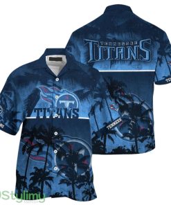 Tennessee Titans NFL 3D Printed Hawaiian Shirt Style Tropical Pattern Hot Trending Summer For Fans Product Photo 1