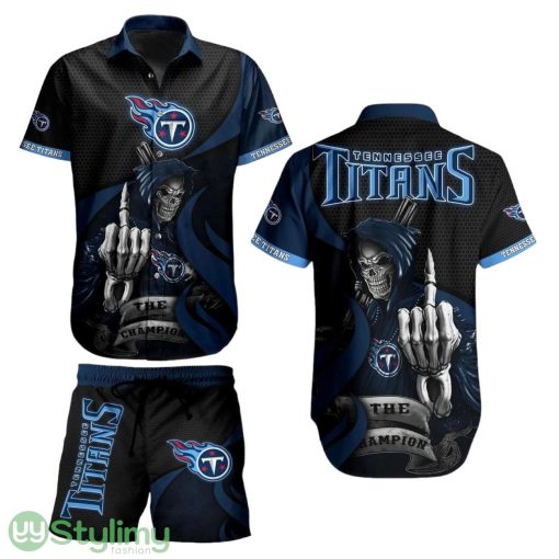 Tennessee Titans NFL Football 3D All Printed Aloha Hawaiian Shirt And Short Graphic Summer The Champion Gift For Men Women