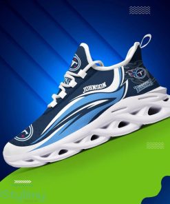 Tennessee Titans NFL Max Soul Sneakers Personalize Shoes For Fans Men Women Sport Running Shoes Product Photo 1