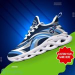 Tennessee Titans NFL Sneakers Max Soul Shoes Custom Name Personalized Gifts Product Photo 3