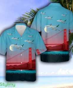 Transamerica Airlines Boeing 747 Hawaiian Shirt - Transamerica Airlines Boeing 747 Hawaiian Shirt