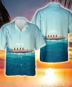 UK RMS Lusitania Hawaiian Shirt - UK RMS Lusitania Hawaiian Shirt