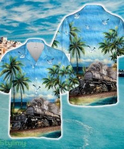 Union Pacific Big Boy Hawaiian Shirt - Union Pacific Big Boy Hawaiian Shirt