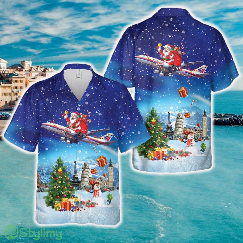 United Airlines Boeing 747-422 Tulip Lahaina Harbor Christmas Hawaiian Shirt 2 United Airlines Boeing 747-422 Tulip Lahaina Harbor Christmas Hawaiian Shirt - United Airlines Boeing 747-422 Tulip Lahaina Harbor Christmas Hawaiian Shirt