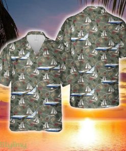 United Airlines Tulip Boeing 737-500 Hawaiian Shirt - United Airlines Tulip Boeing 737-500 Hawaiian Shirt