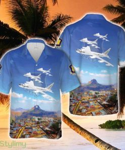 US Air Force 22nd Bomb Wing “City of Riverside” March AFB 1964 RB-52B Hawaiian Shirt - US Air Force 22nd Bomb Wing “City of Riverside” March AFB 1964 RB-52B Hawaiian Shirt
