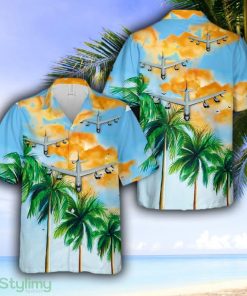 US Air Force 307th Bomb Wing Boeing B-52H Stratofortress Hawaiian Shirt - US Air Force 307th Bomb Wing Boeing B-52H Stratofortress Hawaiian Shirt