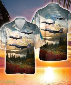 US Air Force 48th Fighter Wing new heritage F-15E Strike Eagle Hawaiian Shirt - US Air Force 48th Fighter Wing new heritage F-15E Strike Eagle Hawaiian Shirt