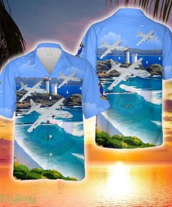 US Air Force 53rd Airlift Squadron Team Little Rock Lockheed Martin C-130E Hawaiian Shirt - US Air Force 53rd Airlift Squadron Team Little Rock Lockheed Martin C-130E Hawaiian Shirt