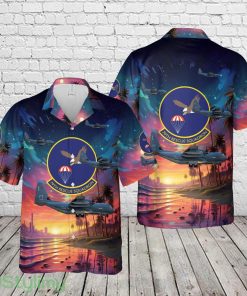 US Air Force 79th Rescue Squadron Lockheed Martin HC-130J Combat King II, 09-5709 FT 3D Hawaiian Shirt Summer Trending Beach Gift Product Photo 1