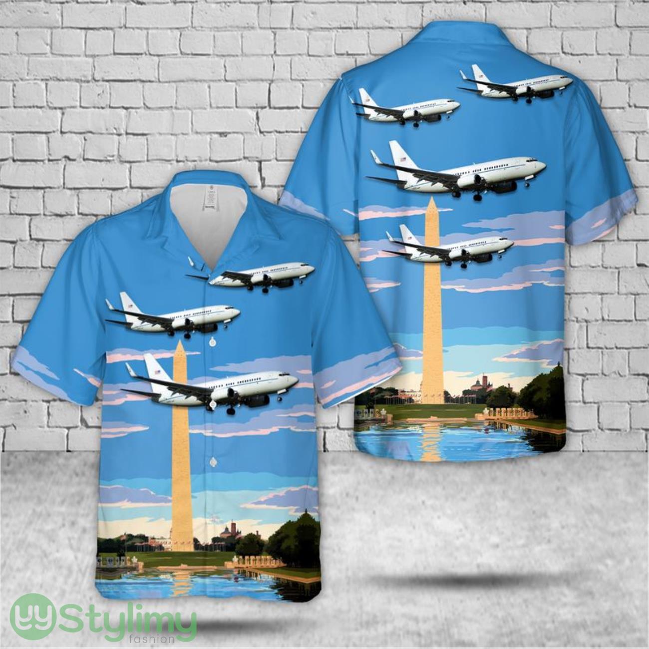 US Air Force District of Columbia Air National Guard 113th Wing Boeing C-40C Clipper (sn 02-0202) Hawaii Shirt 3D All Over Printed 2 US Air Force District of Columbia Air National Guard 113th Wing Boeing C-40C Clipper (sn 02-0202) Hawaii Shirt 3D All Over Printed Product Photo 1