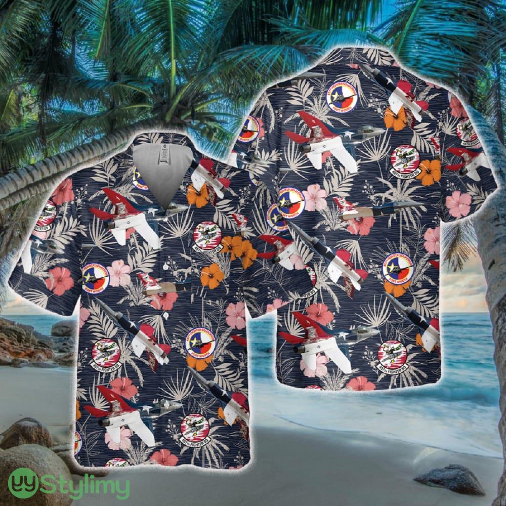 US Air Force F-16 Fighting Falcon 457th Fighter Squadron Pocket Hawaiian Shirt 2 US Air Force F-16 Fighting Falcon 457th Fighter Squadron Pocket Hawaiian Shirt - US Air Force F-16 Fighting Falcon 457th Fighter Squadron Pocket Hawaiian Shirt