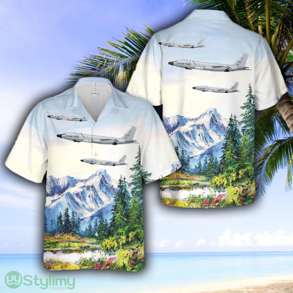 US Air Force KC-135T Cobra Jaw Hawaiian Shirt 2 US Air Force KC-135T Cobra Jaw Hawaiian Shirt - US Air Force KC-135T Cobra Jaw Hawaiian Shirt