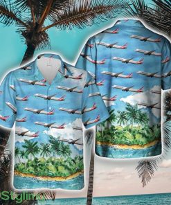 US Airlines Boeing 787-9 Dreamliner Hawaiian Shirt Unique Gift Product Photo 1