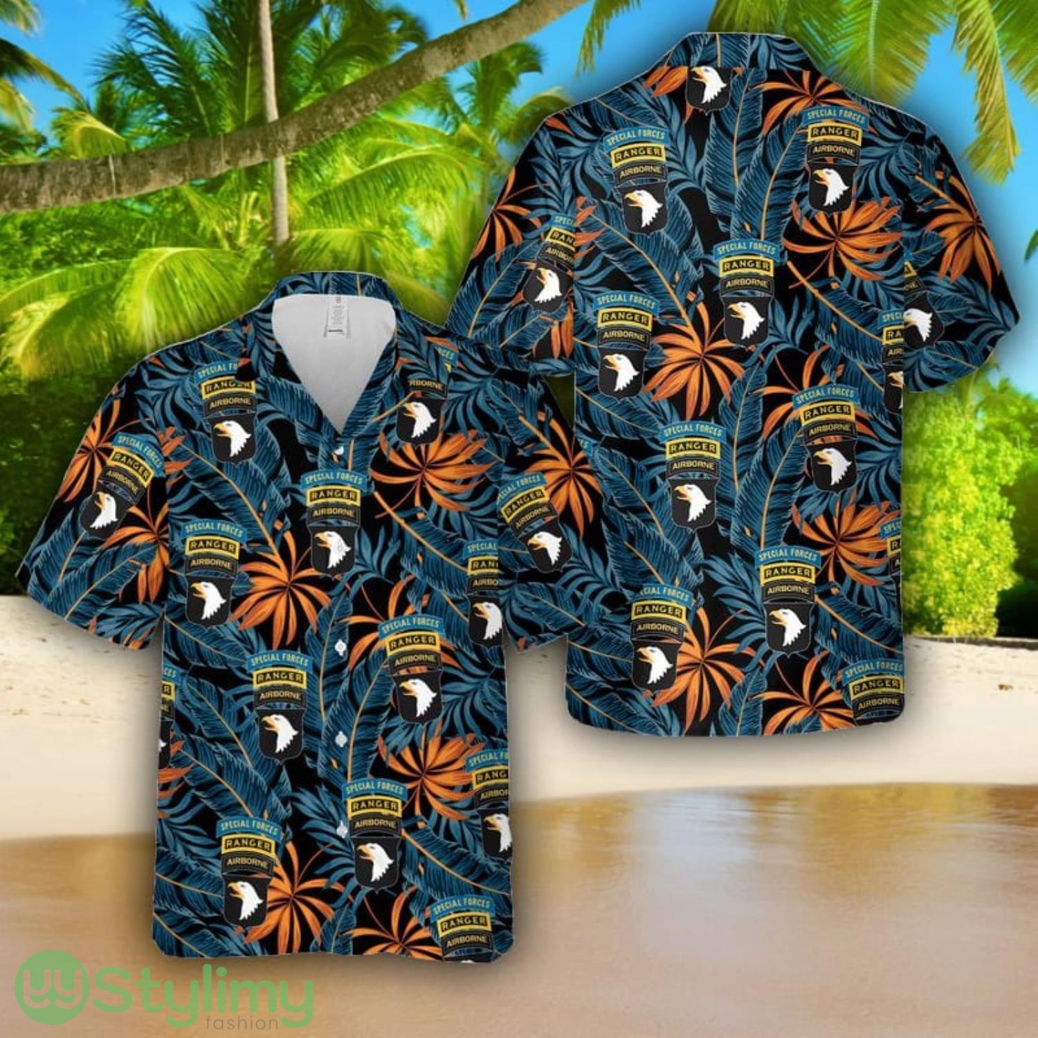 US Army 101st Airborne Ranger Special Forces Hawaiian Shirt Unique Gift 1 US Army 101st Airborne Ranger Special Forces Hawaiian Shirt Unique Gift Product Photo 1