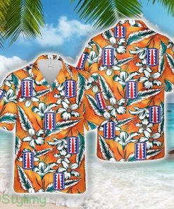 US Army 197th Infantry Brigade 3D Hawaiian Shirt Summer Trending Gift Flower Pattern Product Photo 1
