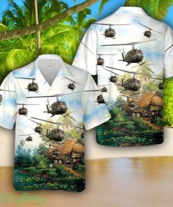 US Army Bell UH-1 Huey Hawaiian Shirt Unique Gift Product Photo 1