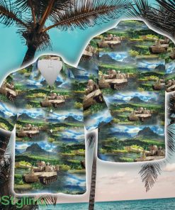 US Army M109 Paladin Tank Hawaiian Shirt Unique Gift Product Photo 1