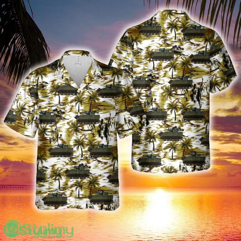 US Army M113A1 ACAV with a M40 105 mm recoiless gun in Vietnam Hawaiian Shirt 1 US Army M113A1 ACAV with a M40 105 mm recoiless gun in Vietnam Hawaiian Shirt - US Army M113A1 ACAV with a M40 105 mm recoiless gun in Vietnam Hawaiian Shirt