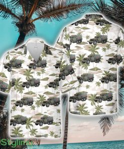 US Army M3A1 Halftrack Ambulance Hawaiian Shirt Unique Gift Product Photo 1