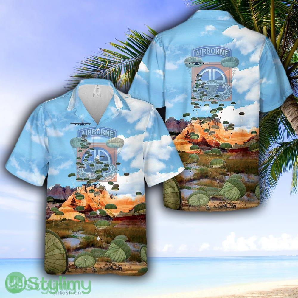 US Army Paratroopers With The 82nd Airborne Division Parachute Veteran Hawaiian Shirt 1 US Army Paratroopers With The 82nd Airborne Division Parachute Veteran Hawaiian Shirt - US Army Paratroopers With The 82nd Airborne Division Parachute Veteran Hawaiian Shirt