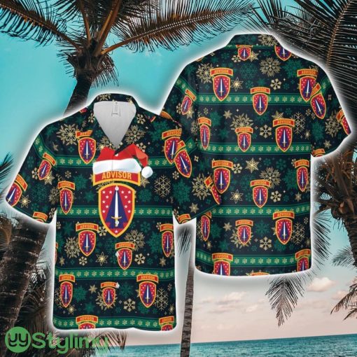 US Army Security Force Assistance Brigade Christmas Hawaiian Shirt Unique Gift