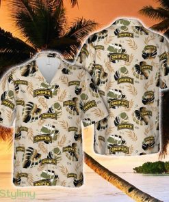 US Army Sniper Tab Hawaiian Shirt - US Army Sniper Tab Hawaiian Shirt