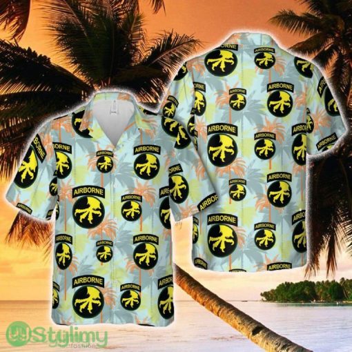 US Army WW2 Airborne Forces 17th Airborne Division Hawaiian Shirt - US Army WW2 Airborne Forces 17th Airborne Division Hawaiian Shirt