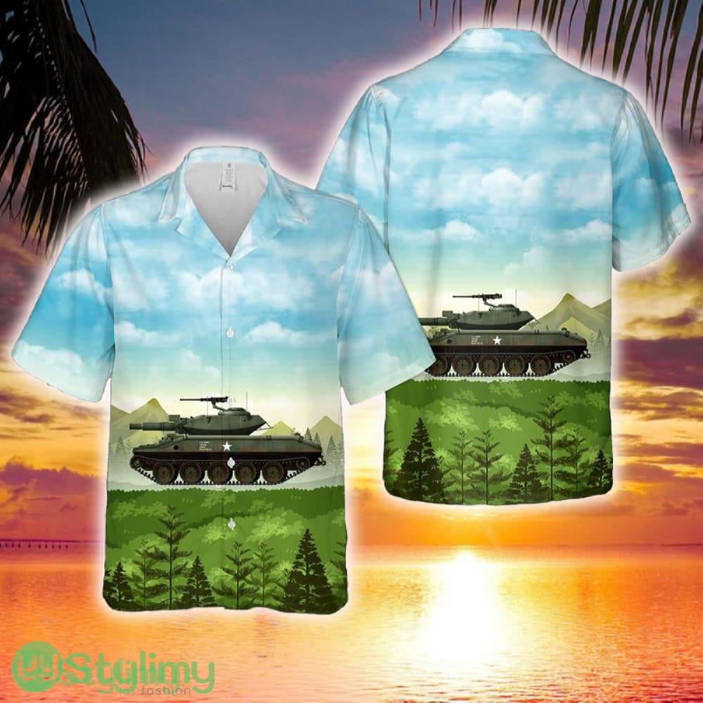 US Army XM551 Sheridan Pilot number 12 back in 1964 Hawaiian Shirt 2 US Army XM551 Sheridan Pilot number 12 back in 1964 Hawaiian Shirt - US Army XM551 Sheridan Pilot number 12 back in 1964 Hawaiian Shirt