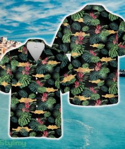 US Coast Guard Cutterman Officer Badge Hawaiian Shirt - US Coast Guard Cutterman Officer Badge Hawaiian Shirt