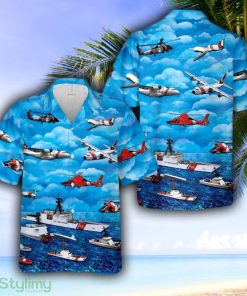 US Coast Guard Hawaiian Shirt - US Coast Guard Hawaiian Shirt