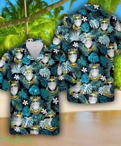 US Coast Guard Master Chief Petty Officer Collar Device rate insignia Hawaiian Shirt Unique Gift Product Photo 1