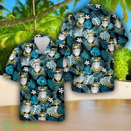 US Coast Guard Master Chief Petty Officer Collar Device rate insignia Hawaiian Shirt Unique Gift
