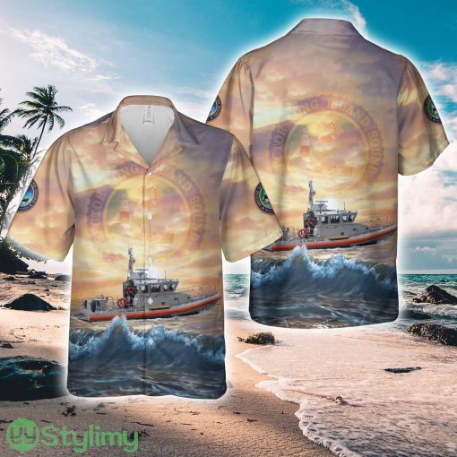 US Coast Guard Sector Long Island Sound Hawaiian Shirt Unique Gift