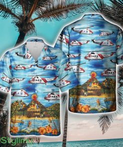 US Coast Guard Sikorsky HH-52 Seaguard Helicopter Hawaiian Shirt Unique Gift Product Photo 1