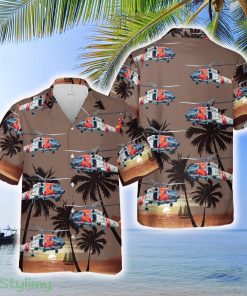 US Coast Guard Sikorsky MH-60 Jayhawk Hawaiian Shirt - US Coast Guard Sikorsky MH-60 Jayhawk Hawaiian Shirt