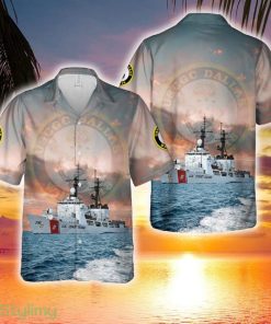 US Coast Guard USCGC Dallas (WHEC-716) Hamilton-class cutter Hawaiian Shirt - US Coast Guard USCGC Dallas (WHEC-716) Hamilton-class cutter Hawaiian Shirt