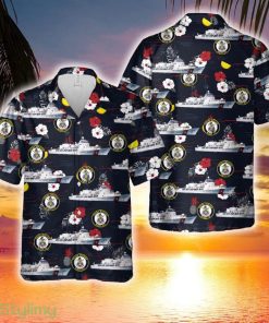 US Coast Guard USCGC Mellon (WHEC-717) Hamilton-class cutter Hawaiian Shirt - US Coast Guard USCGC Mellon (WHEC-717) Hamilton-class cutter Hawaiian Shirt