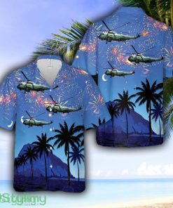 US Marines Sikorsky VH-3D Sea Kings, 4th Of July Hawaiian Shirt - US Marines Sikorsky VH-3D Sea Kings, 4th Of July Hawaiian Shirt