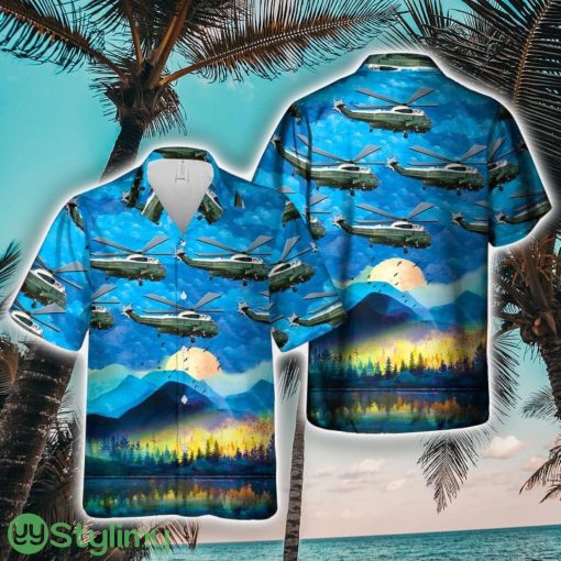 US Marines Sikorsky VH-3D Sea Kings Hawaiian Shirt Unique Gift